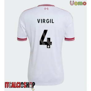 Liverpool Virgil van Dijk #4 Seconda Maglia 2026-27 Manica Corta